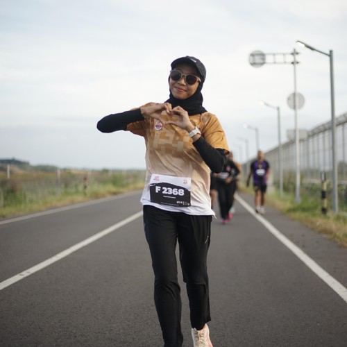 Race photo from KEDIRI HALF MARATHON 2026