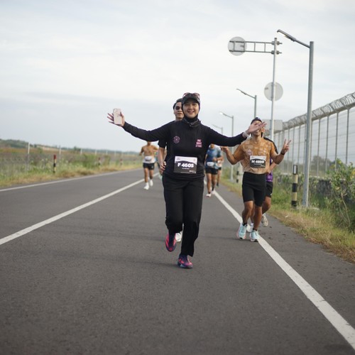 Race photo from KEDIRI HALF MARATHON 2026