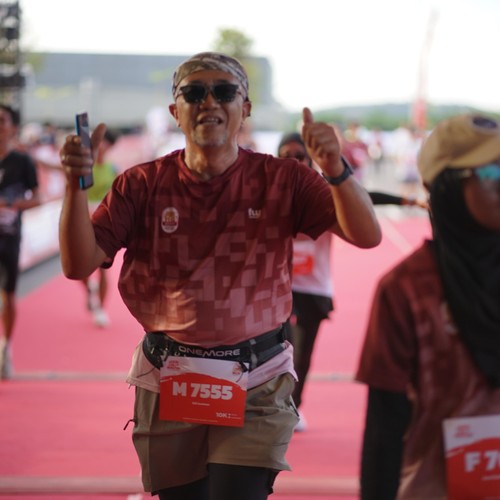 Race photo from KEDIRI HALF MARATHON 2026