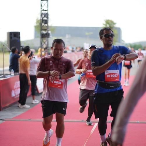 Race photo from KEDIRI HALF MARATHON 2026