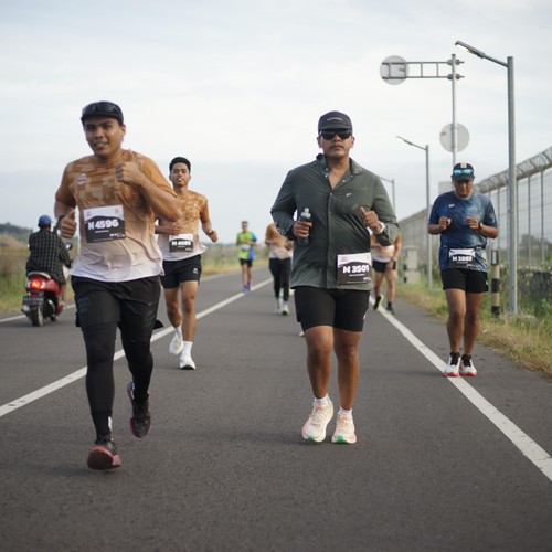 Race photo from KEDIRI HALF MARATHON 2026