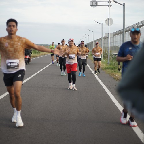 Race photo from KEDIRI HALF MARATHON 2026