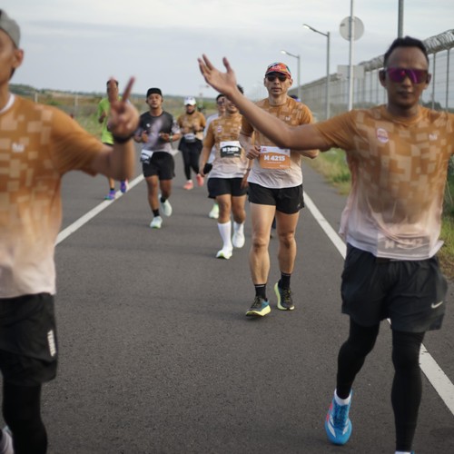 Race photo from KEDIRI HALF MARATHON 2026
