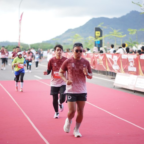 Race photo from KEDIRI HALF MARATHON 2026