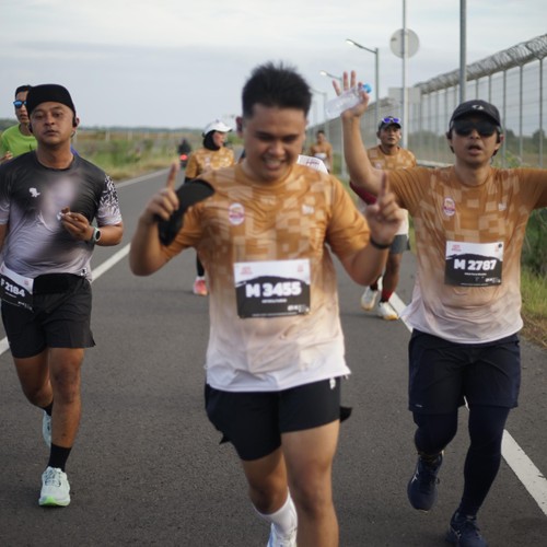 Race photo from KEDIRI HALF MARATHON 2026