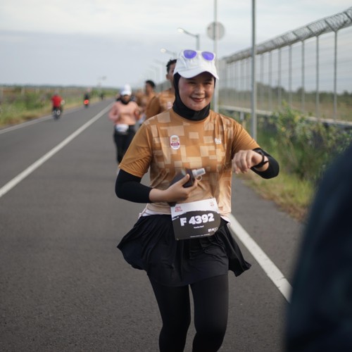 Race photo from KEDIRI HALF MARATHON 2026