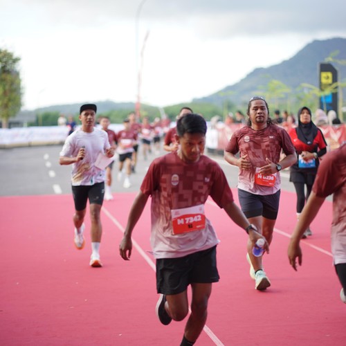Race photo from KEDIRI HALF MARATHON 2026