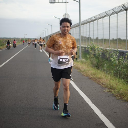 Race photo from KEDIRI HALF MARATHON 2026