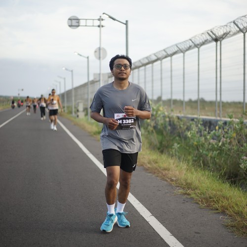 Race photo from KEDIRI HALF MARATHON 2026