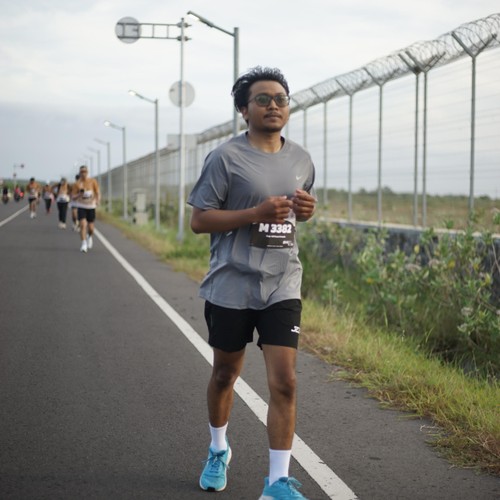 Race photo from KEDIRI HALF MARATHON 2026