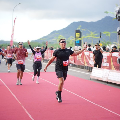 Race photo from KEDIRI HALF MARATHON 2026