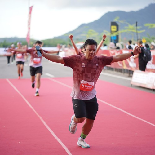 Race photo from KEDIRI HALF MARATHON 2026