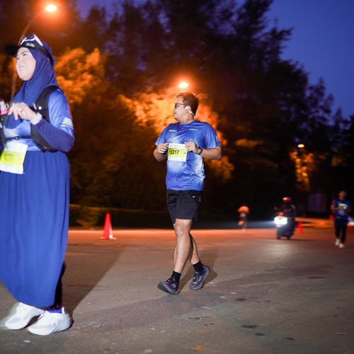 Race photo from BOGORUN 2026