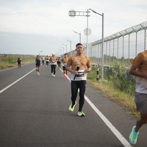 Race photo from KEDIRI HALF MARATHON 2026