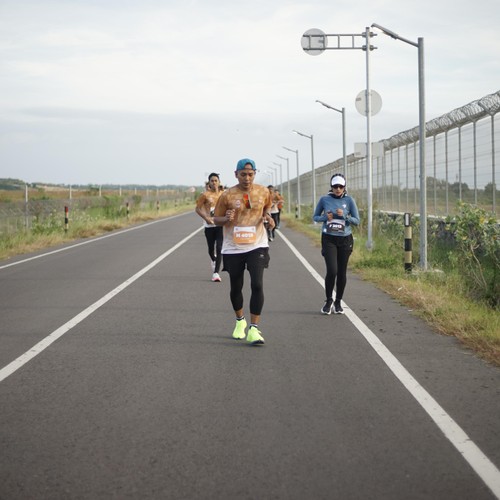 Race photo from KEDIRI HALF MARATHON 2026