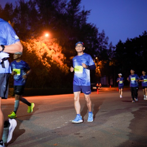Race photo from BOGORUN 2026