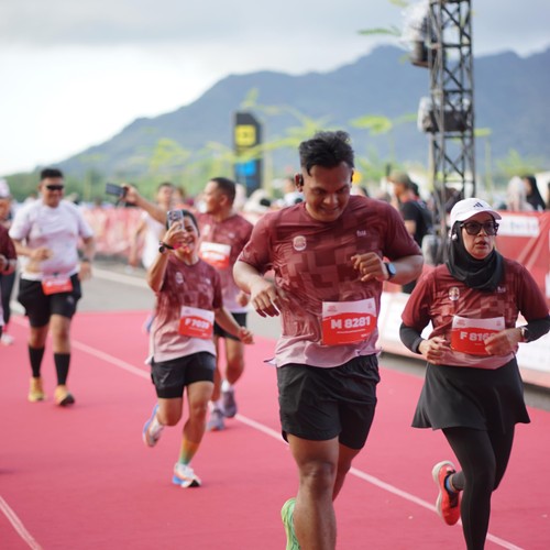 Race photo from KEDIRI HALF MARATHON 2026