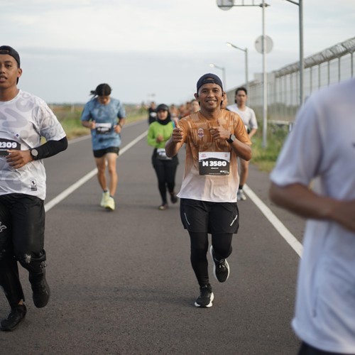 Race photo from KEDIRI HALF MARATHON 2026