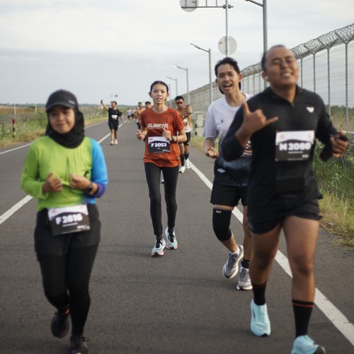 Race photo from KEDIRI HALF MARATHON 2026