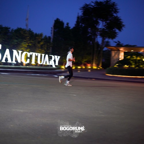 Race photo from BOGORUN 2026