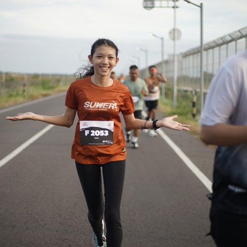 Race photo from KEDIRI HALF MARATHON 2026