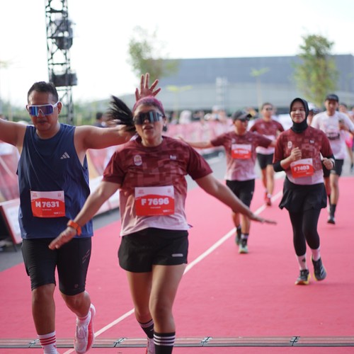 Race photo from KEDIRI HALF MARATHON 2026