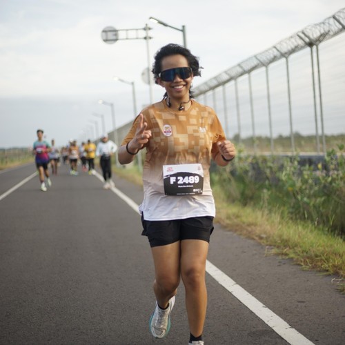 Race photo from KEDIRI HALF MARATHON 2026