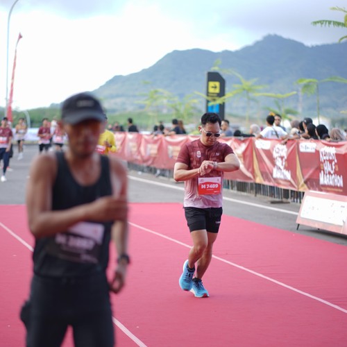 Race photo from KEDIRI HALF MARATHON 2026
