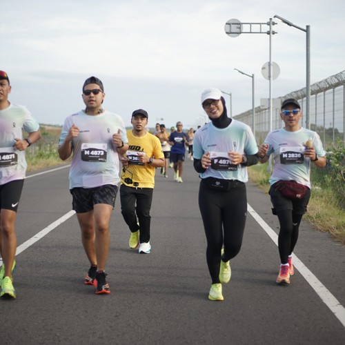 Race photo from KEDIRI HALF MARATHON 2026