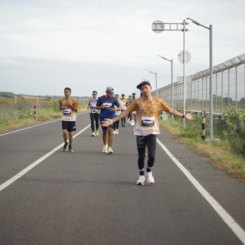 Race photo from KEDIRI HALF MARATHON 2026