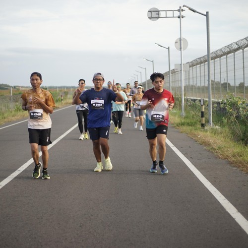 Race photo from KEDIRI HALF MARATHON 2026