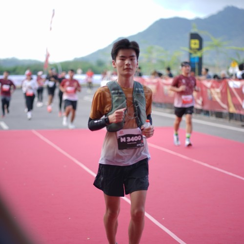 Race photo from KEDIRI HALF MARATHON 2026