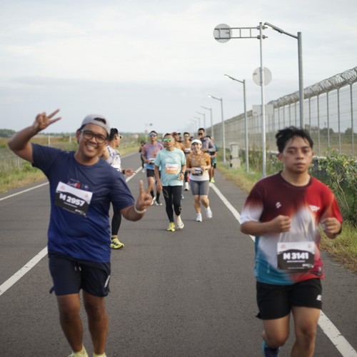 Race photo from KEDIRI HALF MARATHON 2026