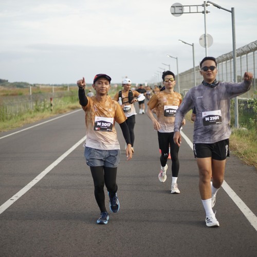 Race photo from KEDIRI HALF MARATHON 2026