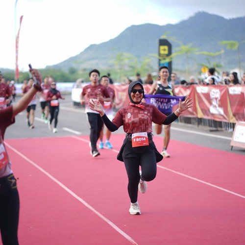 Race photo from KEDIRI HALF MARATHON 2026