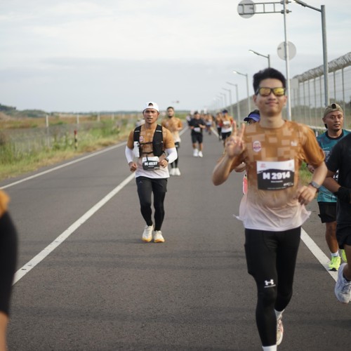 Race photo from KEDIRI HALF MARATHON 2026