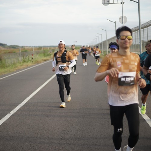 Race photo from KEDIRI HALF MARATHON 2026