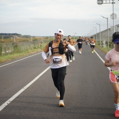 Race photo from KEDIRI HALF MARATHON 2026