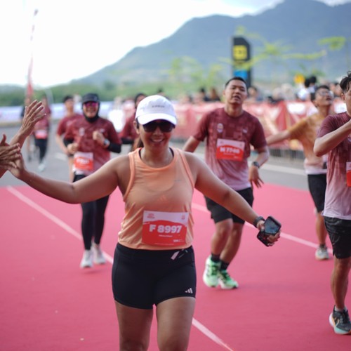 Race photo from KEDIRI HALF MARATHON 2026