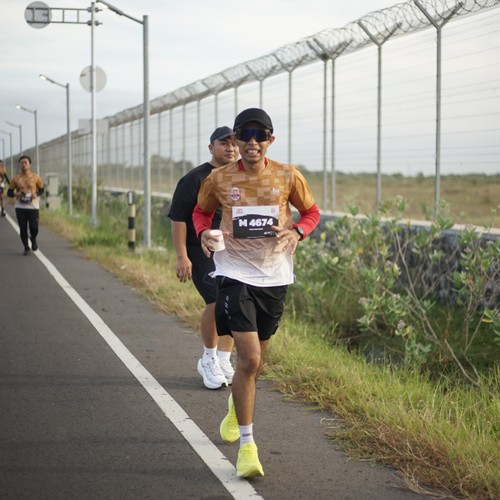 Race photo from KEDIRI HALF MARATHON 2026