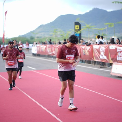 Race photo from KEDIRI HALF MARATHON 2026