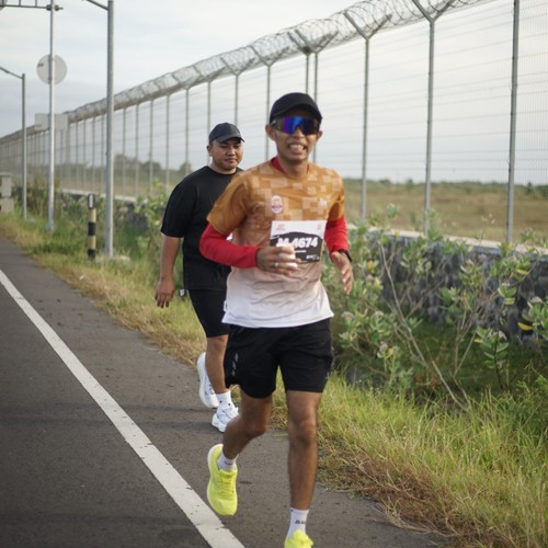 Race photo from KEDIRI HALF MARATHON 2026