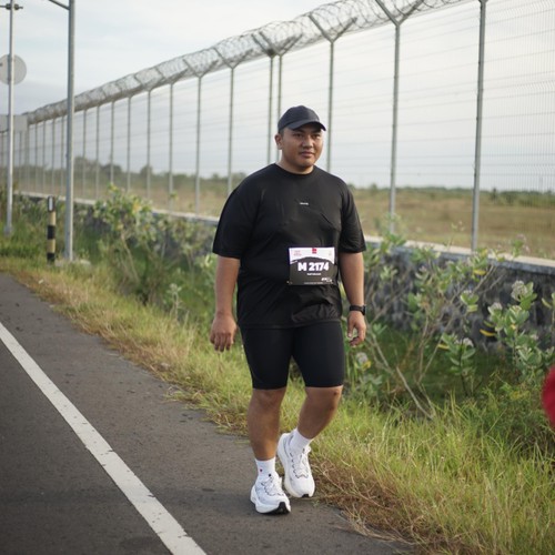 Race photo from KEDIRI HALF MARATHON 2026