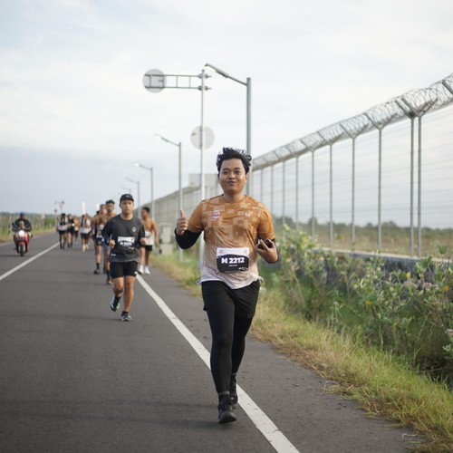 Race photo from KEDIRI HALF MARATHON 2026