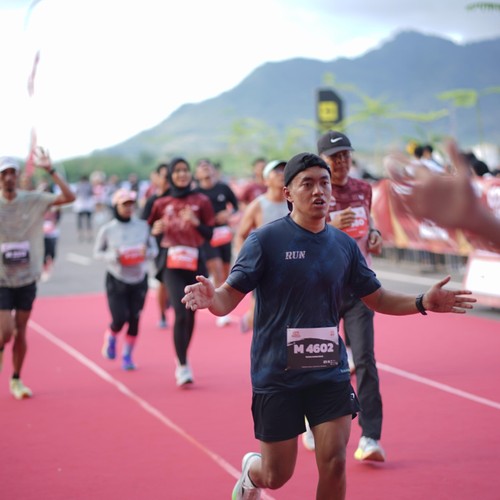 Race photo from KEDIRI HALF MARATHON 2026