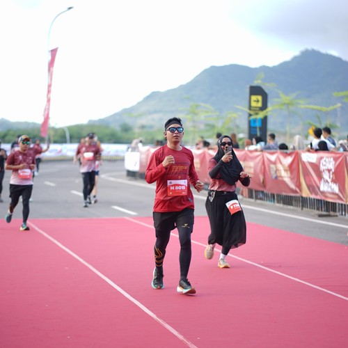 Race photo from KEDIRI HALF MARATHON 2026