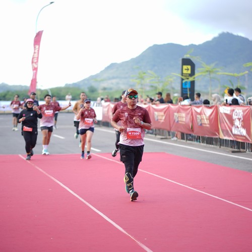 Race photo from KEDIRI HALF MARATHON 2026