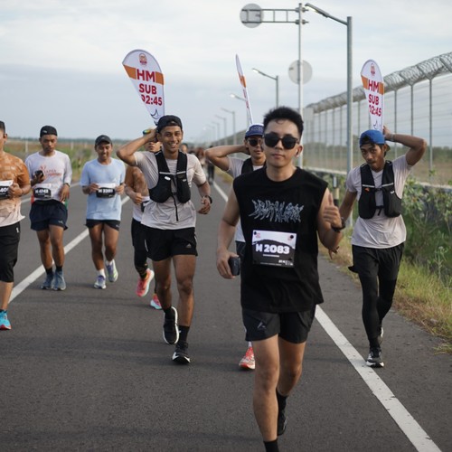 Race photo from KEDIRI HALF MARATHON 2026