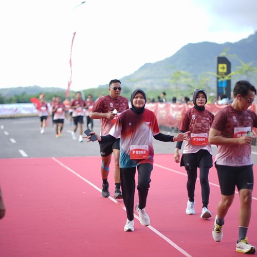 Race photo from KEDIRI HALF MARATHON 2026