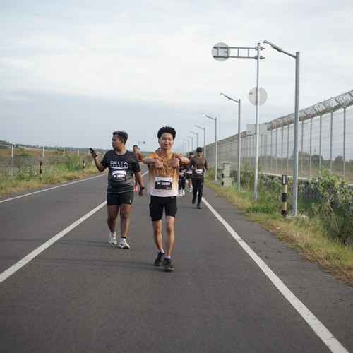 Race photo from KEDIRI HALF MARATHON 2026